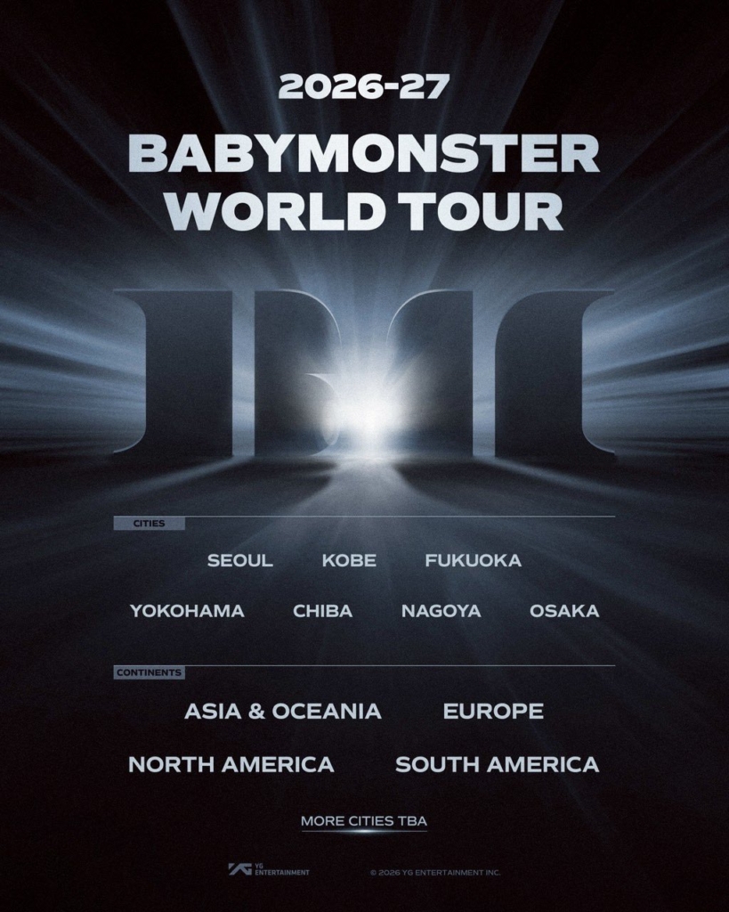 BABYMONSTER　ワールドツアーポスター